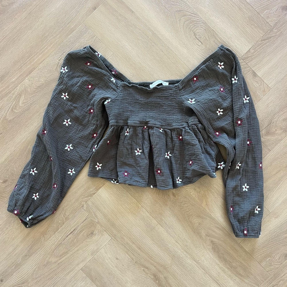 Altar’d State peplum top - size xl